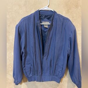 Scandia Woods vintage silk bomber Jacket excellent condition